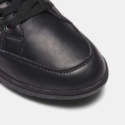 Savannah Dulcera Metallic Print Casual With Side Zip Black