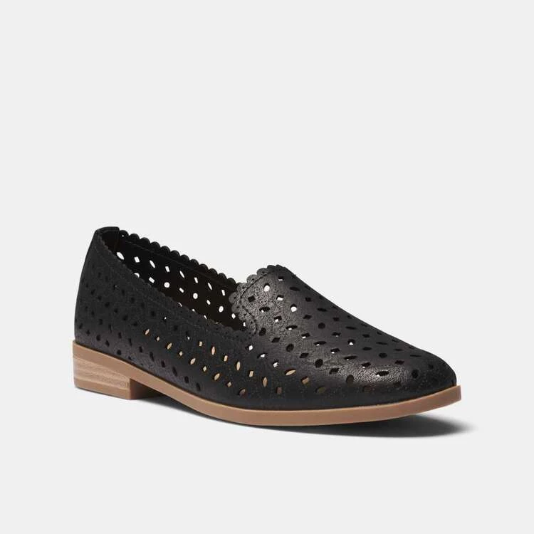 Savannah Kaylee 2 Cut Out Detail Loafer Black 5 Savannah Kaylee 2 Cut Out Detail Loafer Black - Image 3