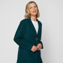 Stella Gravity Coat Dark Green -women's clothing Sales 630083 C 0301 00 10