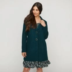Stella Gravity Coat Dark Green -women's clothing Sales 630083 C 0301 00 3