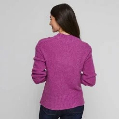 Stella Roll Neck Knit Iris -women's clothing Sales 630086 C 0330 55 2