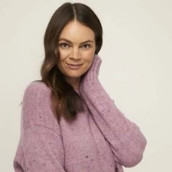 Khoko Collection Space Dye Jumper Lilac