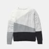 Khoko Collection Colour Block Jumper Grey Combo