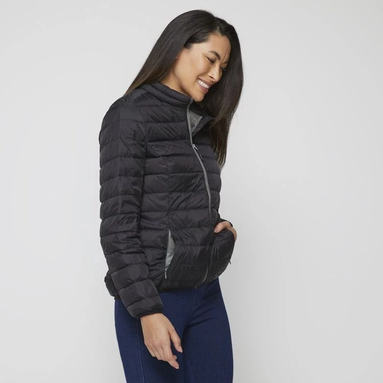 Mountain Ridge Classic Down Puffer Jacket Black 3 Mountain Ridge Classic Down Puffer Jacket Black