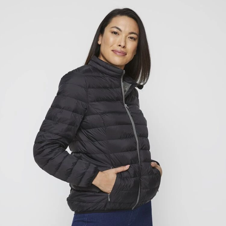 Mountain Ridge Classic Down Puffer Jacket Black 7 Mountain Ridge Classic Down Puffer Jacket Black - Image 5