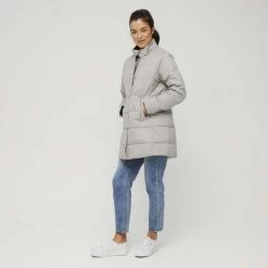 Mountain Ridge Snowfall Puffer Ice Fall Down Jacket Frost -women's clothing Sales 630188 C 0451 23 3