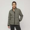 Mountain Ridge Seamless Down Puffer Jacket Moss -women's clothing Sales 630189 C 0313 57 5