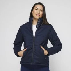 Mountain Ridge Faux Wool Puffer Jacket Midnight -women's clothing Sales 630190 C 0003 12