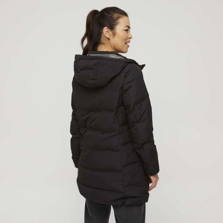Mountain Ridge Luxe Puffer Jacket Black 6 Mountain Ridge Luxe Puffer Jacket Black - Image 4