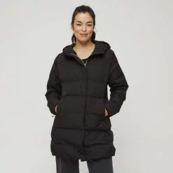 Mountain Ridge Luxe Puffer Jacket Black