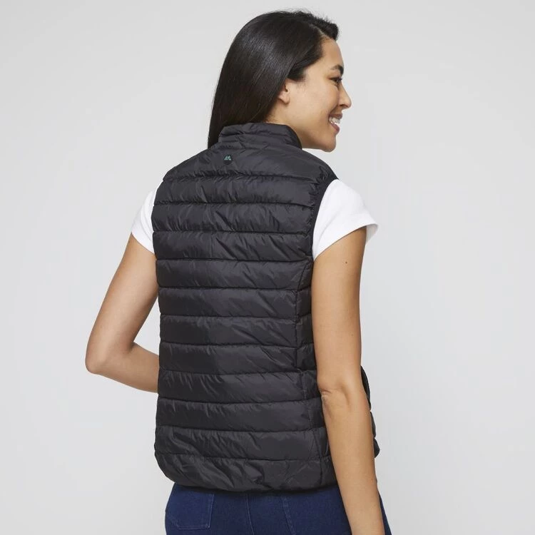 Mountain Ridge Classic Down Puffer Vest Black 6 Mountain Ridge Classic Down Puffer Vest Black - Image 4