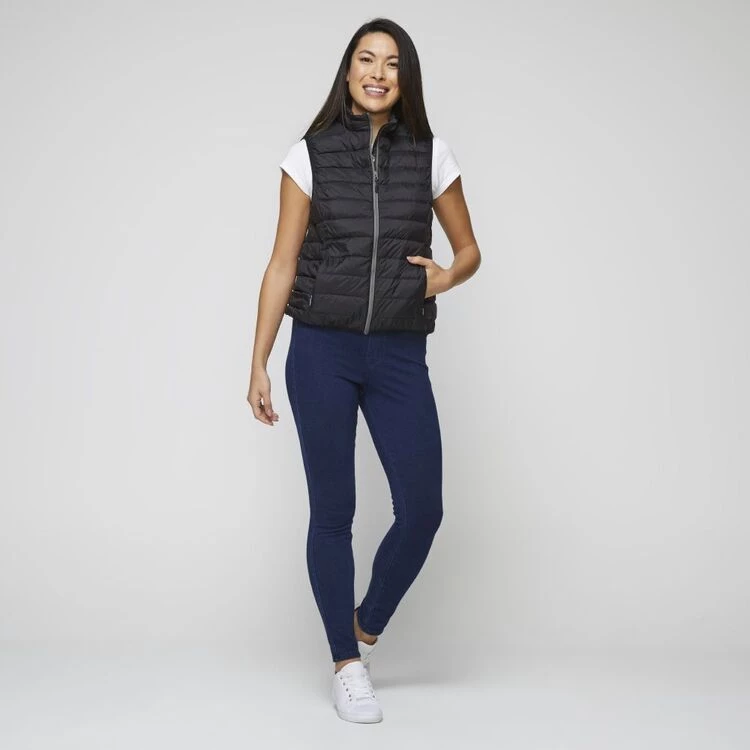 Mountain Ridge Classic Down Puffer Vest Black 5 Mountain Ridge Classic Down Puffer Vest Black - Image 3