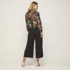 JB Jayson Brunsdon V Neck Blouse Tropic