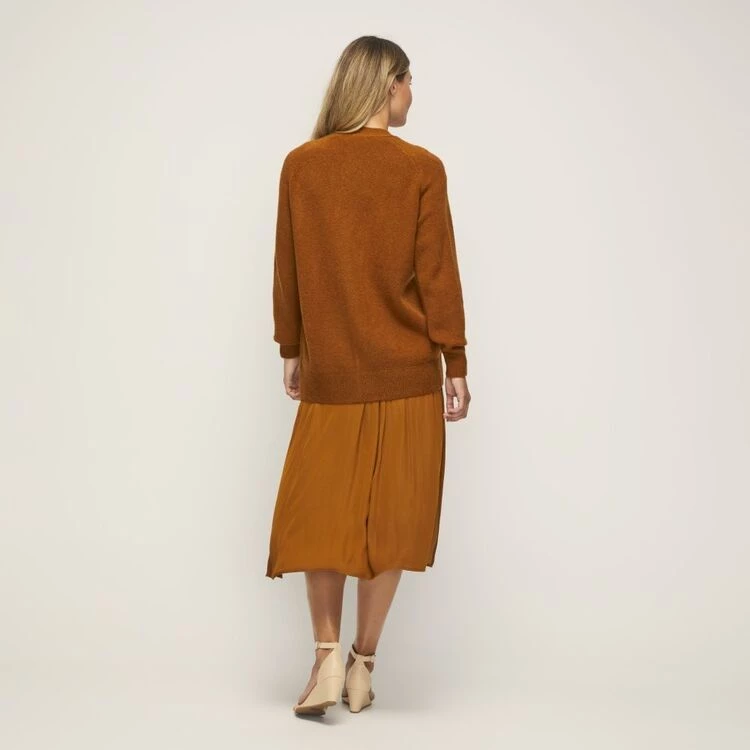 JB Jayson Brunsdon Long Line Cardigan Ginger 5 JB Jayson Brunsdon Long Line Cardigan Ginger - Image 3