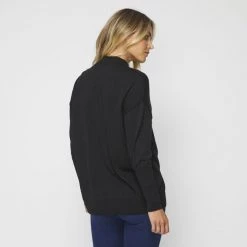 JB Jayson Brunsdon Funnel Knit Jumper Black 10 JB Jayson Brunsdon Funnel Knit Jumper Black -women's clothing Sales 630283 C 0001 00 2