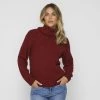 JB Jayson Brunsdon Roll Neck Knit Mulberry -women's clothing Sales 630284 C 0211 37 5