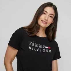 Tommy Hilfiger CMS Short Sleeve Crew Graphic Black