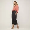Leona Edmiston Ruby Wide Leg Woven Pant Black