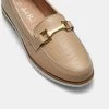 Just Bee Cressy Loafer With Hardware Beige Snake -women's clothing Sales 630575 C 0250 11 4