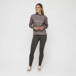 Khoko Collection Brushed Cosy Knit Top Animal