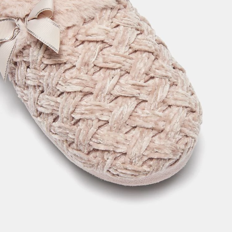 Sash & Rose Bambi Slipper Gift Boxed Oatmeal 3 Sash & Rose Bambi Slipper Gift Boxed Oatmeal