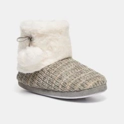 Sash & Rose Bini Slipper Boot Grey -women's clothing Sales 630875 C 0020 00 2