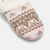 Sash & Rose Blossom Knit Scuff Slipper Multicoloured -women's clothing Sales 630878 C 0964 34 4