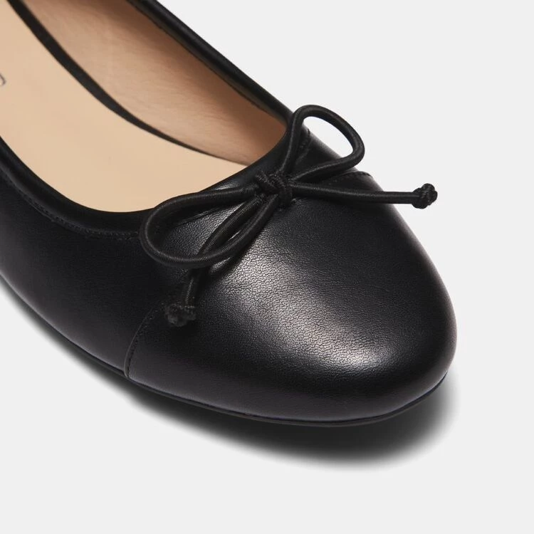 Khoko Cara Ballet With Bow Black 3 Khoko Cara Ballet With Bow Black