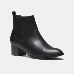 Khoko Harper Gusset Ankle Boot Black -women's clothing Sales 630883 C 0001 00 2