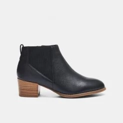 Hush Puppies Corey Gusset Ankle Boot Black -women's clothing Sales 630967 C 0001 00