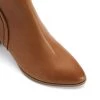 Hush Puppies Ignite Block Heel Ankle Boot Tan