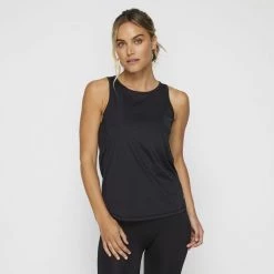 LMA Active Knit Tank Black