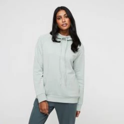 LMA Active Cowl Neck Sweat Top Mint