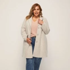 Estelle Glider Coat Taupe -women's clothing Sales 631233 C 0261 16 3