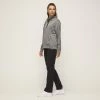 Diadora Women's Movement High Collar Sweat Concrete