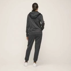 Diadora Women's Tech Hooded Jacket Pewter -women's clothing Sales 631245 C 0040 21 2