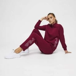 FILA Josie Trackpant Berry 9 FILA Josie Trackpant Berry -women's clothing Sales 631270 C 0651 02