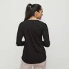 FILA Sabrina Long Sleeve Top Black -women's clothing Sales 631277 C 0001 00 2