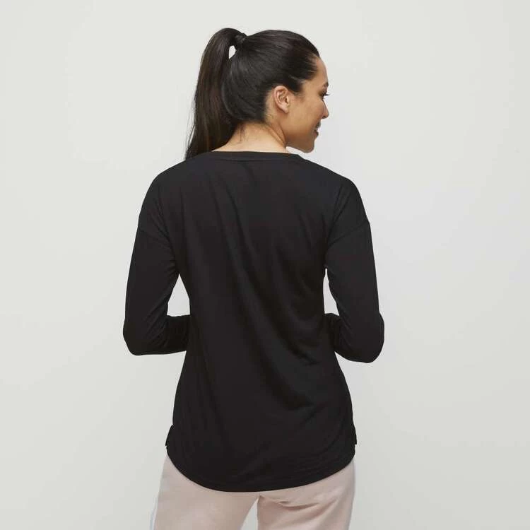 FILA Sabrina Long Sleeve Top Black 3 FILA Sabrina Long Sleeve Top Black