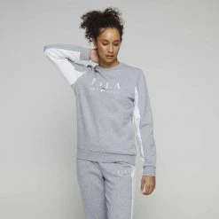 FILA Valentina Crew Grey Marle