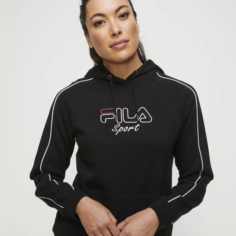 FILA Jade Hoodie Black 3 FILA Jade Hoodie Black
