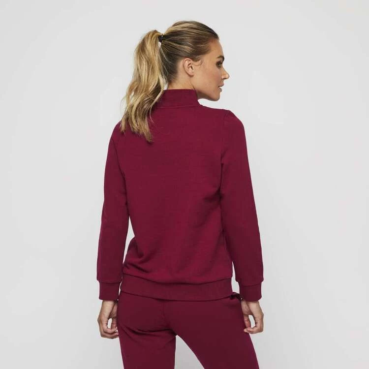 FILA Josie Quarter Zip Sweat Berry 4 FILA Josie Quarter Zip Sweat Berry - Image 2