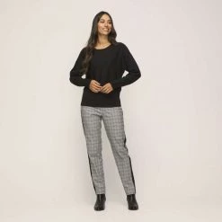 Jane Lamerton Batwing Jumper Black -women's clothing Sales 631679 C 0001 00