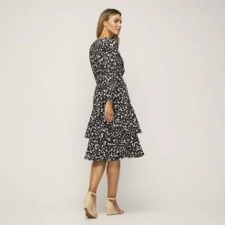 Jane Lamerton Embrace Wrap Dress Multicoloured Print