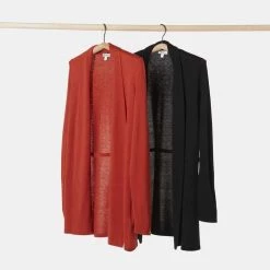 Jane Lamerton Edge To Edge Cardigan Black