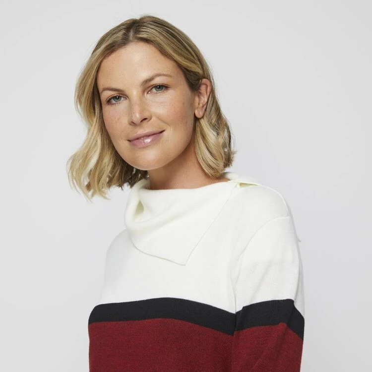 Jane Lamerton Spliced Jumper Multicoloured 4 Jane Lamerton Spliced Jumper Multicoloured - Image 2