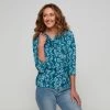Savannah Brushed Drop Shoulder Cowl Top Green & Multicoloured -women's clothing Sales 631778 C 1300 00 5