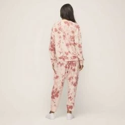 Anthology Tie Dye Crew Neck Sweat Shirt Pink & Multicoloured -women's clothing Sales 631788 C 1650 00 2