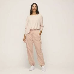 Anthology Cargo Tracksuit Pant Dust Pink -women's clothing Sales 631791 C 0680 52