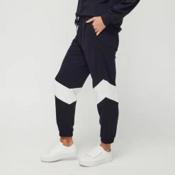 Anthology Spliced Tracksuit Pant Navy